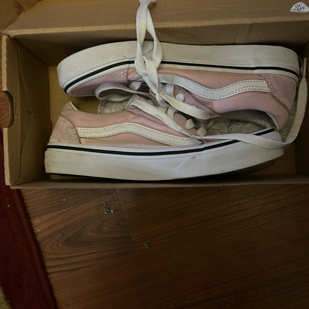 Vans old school lilac size 2.5 like new in box